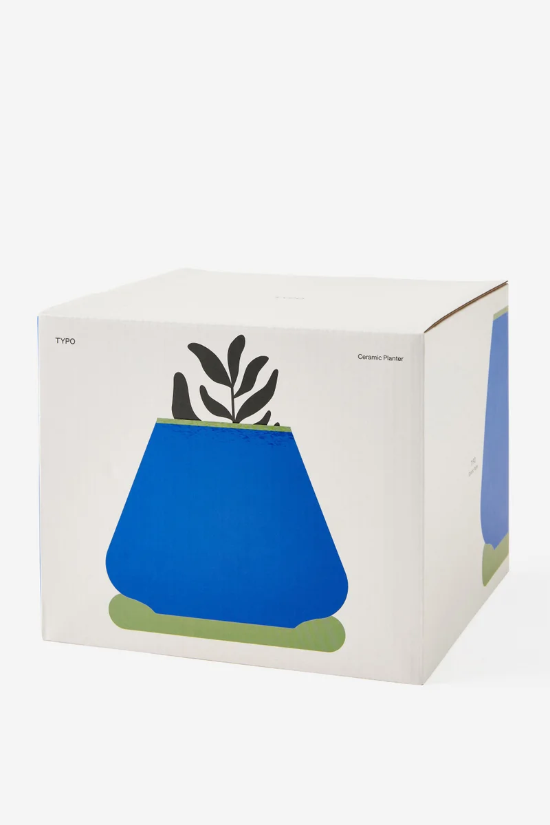 Typo Ceramic Planter